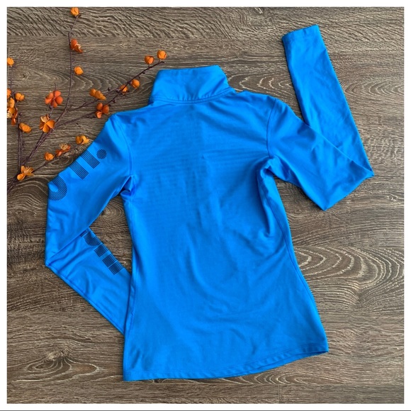 Nike Pro Dri-Fit Just Do It Zip Mock Top - Picture 2 of 9